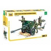 ZVEZDA Советская противотанковая пушка ЗИС-3 (3505) 1:35